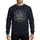 Holiday Family Lovers' Rustic White 'All Hearts Come Home' Script, Forest Green Holly Berry Christmas Wreath Sweatshirt - 1