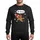 Christmas Lovers' Oh Snap Gingerbread Man, Cartoon Broken Cookie, Red Hat Green Buttons, Icy Blue Snowflakes Sweatshirt - 1