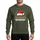 Nicaraguan Heritage Christmas Festive Santa Hat Holly Golden Bells Red Green White Design Sweatshirt - 1