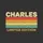Vintage Style Admirers Retro 'Charles' Distressed Beige Typographic Five Muted Stripe Grunge Design Sweatshirt - 2