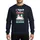 Teachers' Whimsical Snowmen & Evergreen Trees Festive Artwork with Red, Teal, White 'Cutest Snow Babies' Text Sweatshirt - 1