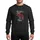 Grandmas' Hand-Drawn Rustic Red & Black Buffalo Plaid Moose White 'Grandma Moose' Script Sweatshirt - 1