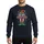 Holiday Fun Lovers' Humorous Red Green White Elf Hat Naughty Ones Striped Legs Cartoon Sweatshirt - 1