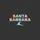 Coastal Lifestyle Fans' Santa Barbara Pastel Color Blocky Retro Text Minimalist Wave Graphic Sweatshirt - 2