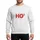 Math Lover Christmas Enthusiast Vibrant Red Fractured HO³ Cubed Industrial Christmas Design Sweatshirt - 1
