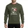 Holiday Cruise Enthusiasts Hand-Drawn White Nautical Anchor Red Santa Hat Merry Cruisemas Script Snowflakes Sweatshirt - 1