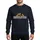 Holiday Enthusiasts' Bold 3D MISTLETOE Text, Candy Cane Green White Stripes, Dark Red Outline, Lime Green Mistletoe, Bright Red Berries Holiday Art Sweatshirt - 1