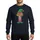 Festive Group Enthusiasts Whimsical Green Elf Hat Golden Bells Red White Striped Legs 'I'M THE GASSY ELF' Text Star Accents Sweatshirt - 1