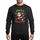 Holiday Football Enthusiasts' Dabbing Santa Soccer Ball Green Jingle Red Ballers Festive Artwork Sweatshirt - 1