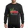 Dog Lovers' Red Vintage Truck French Bulldogs Christmas Trees Snowfall Merry Christmas Sweatshirt - 1