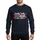 Speech Therapists' Retro Groovy Typographic Holly Jolly Muted Coral Red Pastel Pink Teal White Star Sparkles Sweatshirt - 1