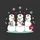 Nurses & Healthcare Professionals' Whimsical Christmas Snowmen Nurse Crew Red Cross Teal Stethoscope Festive Holiday Sweatshirt - 2