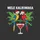 Tropical Vacationers' Vibrant Yellow Red Macaw Santa Hat Christmas Lights Margarita Mele Kalikimaka Design Sweatshirt - 2