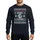 Humor Enthusiasts' Festive Pixel Art Knitted Ugly Christmas Sweater Graphic with Merry Flatmas Flat Earth Map, Reindeer, Snowflakes Sweatshirt - 1