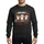 Family Christmas Fun' Whimsical Cartoon Coati Design with Santa Hats, MERRY CHRISTMAS Text & Festive Accents Sweatshirt - 1