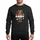 Playful Christmas Revelers Comical Red Green Elf Legs Gassy Gas Cloud Puffs Striped Jester Hat Artwork Sweatshirt - 1