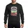 Educators' Whimsical Christmas Red Santa Hat Holly Green PE Teacher Bubble Outline Typographic Sweatshirt - 1
