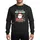 Bus Driver's Be Nice Santa Is Watching Red Green White Festive Holly Design Sweatshirt - 1