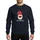 German Heritage Holiday Lovers' Whimsical Red Hat Snowflakes Gnome German Flag Heart Frohe Weihnachten Art Sweatshirt - 1