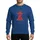 Christmas Foodies' Bold Red Eat Drink Brie Merry Typography & Stylized Cheese Graphic Sweatshirt - 1