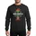 Festive Families' Whimsical 'THE SIDE HUSTLE ELF' with Red Green Elf Hat, Striped Legs, Golden Bells, & Snowflakes Sweatshirt - 1