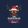 Puerto Rican Holiday Celebrators' Vibrant Flat Color Christmas Reindeer, Santa Hat, White & Red Text, Snowflakes & Stars Sweatshirt - 2