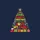 Family Christmas Celebration Festive Typography Tree Artwork Red Green Gold Ornaments Sweatshirt - 2