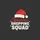 Holiday Shoppers' Distressed Red Santa Hat, Script 'Christmas,' Bold Off-White 'Shopping Squad' & Snowflake Graphic Sweatshirt - 2
