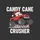 Boys' Distressed Red Monster Truck Crushing Candy Canes Santa Hat Festive Holiday Graphic Sweatshirt - 2