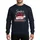 Housekeepers' Festive Santa's Favorite White Script Red Black Buffalo Plaid Hat Snowflake Design Sweatshirt - 1
