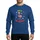 Tropical Christmas Fans' Whimsical Pink Flamingo Santa Hat Christmas Lights Mele Kalikimaka Graphic Sweatshirt - 1