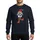Festive Fans Playful Naughty Elf Deep Pink Hat Lime Green Stripes Red Legs Gold Buckle Design Sweatshirt - 1