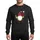 Festive Pickleball Lovers Gnome Dark Red Hat White Hearts Olive Green Tunic Pickleball Paddle Candy Cane Art Sweatshirt - 1