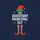 Assistant Principals' Whimsical Red Green Elf Hat Striped Legs White Stacked Text Festive Christmas Design Sweatshirt - 2