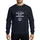 Womens White Hand-Drawn 'Halloween Is My Christmas' Typography Spooky Pumpkin Bat Silhouette Sweatshirt - 1