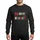 Christmas Enthusiasts' Vibrant Chunky MERRY & BRIGHT Typography, Red Green Pink Teal Holly Stars Snowflakes Sweatshirt - 1
