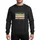 New Mexico Lovers & Retro Style Enthusiasts Santa Fe New Mexico Retro Teal Block Text Yellow Green White Orange Stripe Black Art Sweatshirt - 1