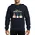 Nordic Christmas Bakers' Whimsical Gnomes Rolling Team Festive Flat Color Design Sweatshirt - 1