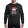 Office Professionals' Cheerful Santa Hat Multicolored Christmas Lights 'Santa's Favorite Office Staff' Design Sweatshirt - 1