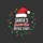 Office Professionals' Cheerful Santa Hat Multicolored Christmas Lights 'Santa's Favorite Office Staff' Design Sweatshirt - 2