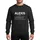 Women Named Alexis Minimalist Black & White Typographic Definition Artwork with Empowering Female Traits Sweatshirt - 1