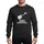 Guitar Players' Festive Red White Black Outlined Electric Guitar Santa Hat Holiday Graphic Sweatshirt - 1