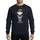 Festive Families' Vibrant Green Red White Flat Cartoon Chatty Elf Holiday Stripes Design Sweatshirt - 1