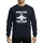 Modern Spirituality Fans' White Distressed Sunburst Figure with Affirmative 'Turned Out Okay' Phrase Sweatshirt - 1