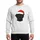 Dog Lovers' Detailed Black Labrador Head Vibrant Red Santa Hat Christmas Graphic Sweatshirt - 1