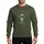 Climbing Families' Vibrant Green Elf Hat & Orange Climbing Holds 'The Rock Climbing Elf' Graphic, Striped Socks & Elf Boots on Ledge Sweatshirt - 1