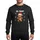 Humor Lovers' Festive Red Green White Broken Gingerbread Man Oh SNAP! Holiday Cartoon Design Sweatshirt - 1