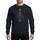 Nurses' Minimalist Flat Graphic Stethoscope Christmas Tree Dark Green Spiral Red Ear Tubes Colorful Lights Sweatshirt - 1
