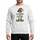 Christmas Celebrators' Distressed Red Green Elf Hat Striped Socks Yellow Bells Curly Shoes 'Leader of Elves' Vintage Graphic Sweatshirt - 1