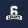 Varsity Fans' Distressed Grunge White Black Block Numeral Six Legacy Banner Vintage Collegiate Aesthetic Sweatshirt - 2